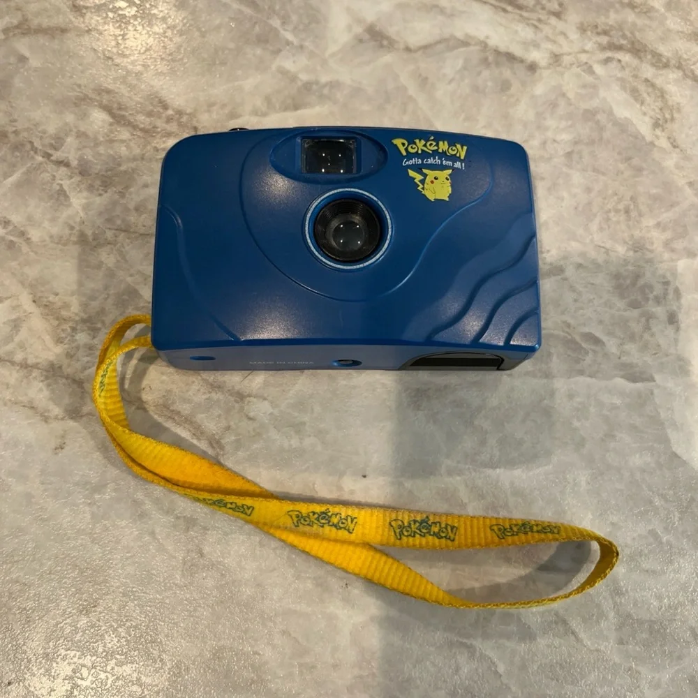 Vintage 1999 Pokémon Pikachu Pocket Camera Rare